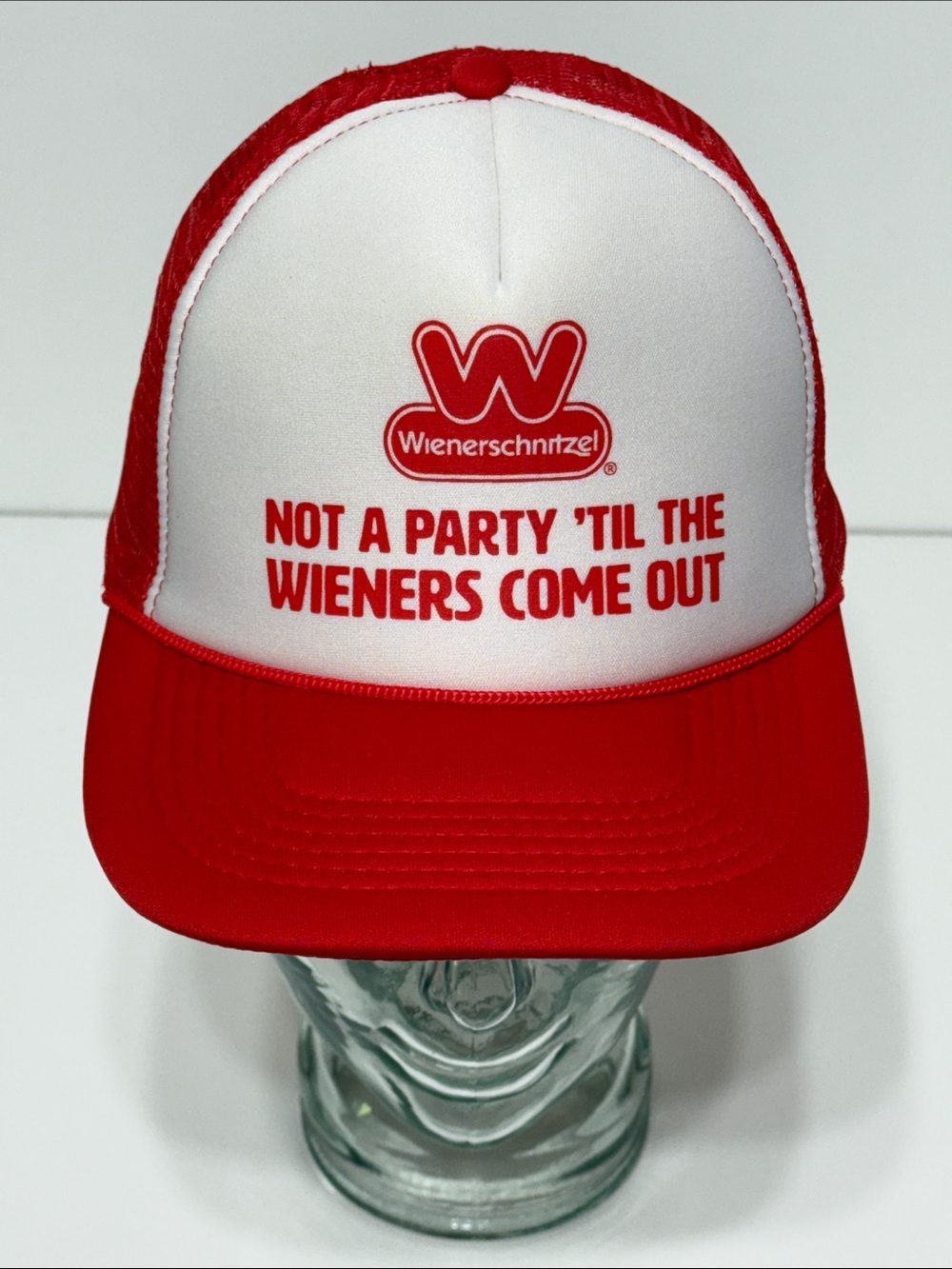 Vintage Wienerschnitzel SnapBack Trucker Hat Cap New